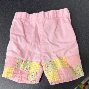 Pink Patchwork Kids Shorts 90’s